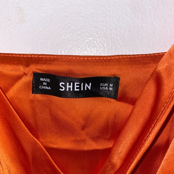 Orange Rhinestone Shein dress - Picture 3 of 3